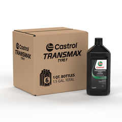 Castrol Transmax Type F front packaging showing brand and clear product identification benefit
