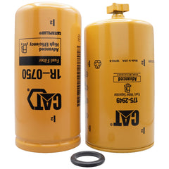 CAT 175-2949 close-up of drain valve for easy water removal and maintenance