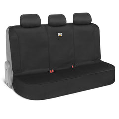 CAT rear seat cover front view showing full coverage and protection