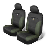 CAT front seat covers full front view showing protection and style