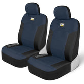 CAT MeshFlex packaging showing blue two-tone covers and contents, easy selection benefit