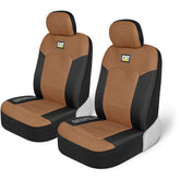 CAT MeshFlex front view showing beige two-tone design and protection