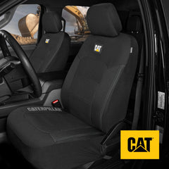 CAT MeshFlex installed in truck protecting seats from dirt