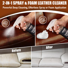 CCGeass mist spray being applied to car seat for fast hydration