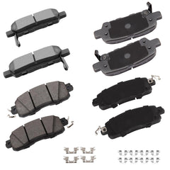cciyu front pads packaging showing complete set and fitment info for easy identification