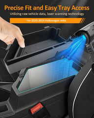 CDEFG close-up of ABS frosted surface texture for easy cleaning and durability