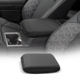 CDEFG front view on Tacoma center console showing clean fit and protection