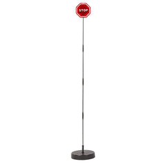 CE CENTAURUS front view of red LED stop sign showing clear parking cue