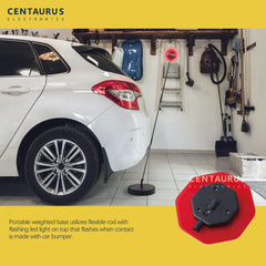 CE CENTAURUS flexible rod detail demonstrating bumper-protecting bend
