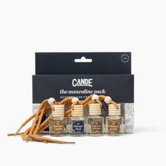 CE CRAFT hanging from a rearview mirror in car interior benefit: hands-free long-lasting aroma