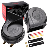 cenzhiwen front view horn kit showing compact dual-tone design and clear fitment benefit