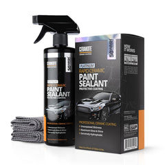 CERAKOTE front packaging 14 oz bottle showing product and benefits