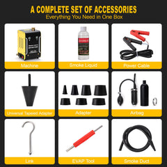 CFTNSXND accessory layout with 100ml fluid and adapters showing complete kit value