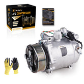 ChaoTianxia front view of AC compressor showing mounting points and fitment benefits