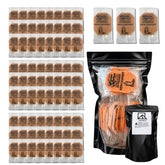 CHAPTER 29 front pack showing 75 Wonder Wafers and leather fragrance, neat storage benefit