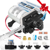 chddorn front view pump showing compact housing and ready-to-install design