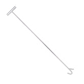 CHDT66 front view of the 36-inch chrome pin puller showing full length and finish, improves safety