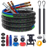 CheeMuii front assembly overview showing complete 3-in-1 kit and benefits