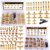 CheeMuii kit front view showing organized 78-piece assortment and benefits