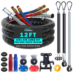 CheeMuii front packaging showing full 3-in-1 kit and included hardware for quick identification