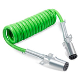CheeMuii front plug view showing SAE J560 plug and secure connection benefit