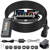 CheeMuii front connector and plug showing secure connection for reliable towing