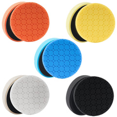 CHEGIF front view of five-pad kit showing protective buffer and sizes