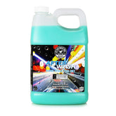 Chemical Guys front gallon bottle showing clear product branding and professional size benefit