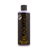 Chemical Guys bottle front label showing product and glossy appeal