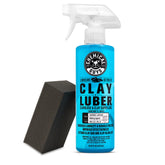 Chemical Guys clay block front view showing compact design and easy handling