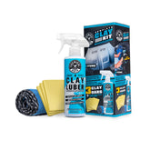 Chemical Guys kit front packaging showing all included items and benefits