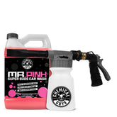 Chemical Guys Foam Blaster EZ front view showing easy hose attachment and durable body