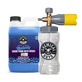 Chemical Guys foam cannon front view showing sturdy build and quick-connect benefit