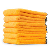Chemical Guys front pack of gold microfiber towels showing value and professional quality