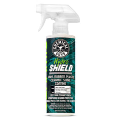 Chemical Guys HydroShield bottle front label showing product name and size benefits