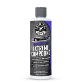 Chemical Guys bottle front label showing product name and immediate identification benefit