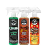 Chemical Guys kit front packaging showing three 16 oz bottles and variety