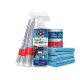 Chemical Guys front packaging showing full 9-piece kit and organized contents for easy selection