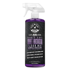 Chemical Guys bottle front label showing product name and benefits