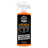 Chemical Guys bottle front label showing product name and concentrate benefit