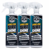 Chemical Guys bottle front label showing product name and size, clear branding and benefit