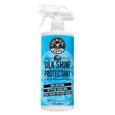 Chemical Guys bottle front label showing product name and satin finish benefits