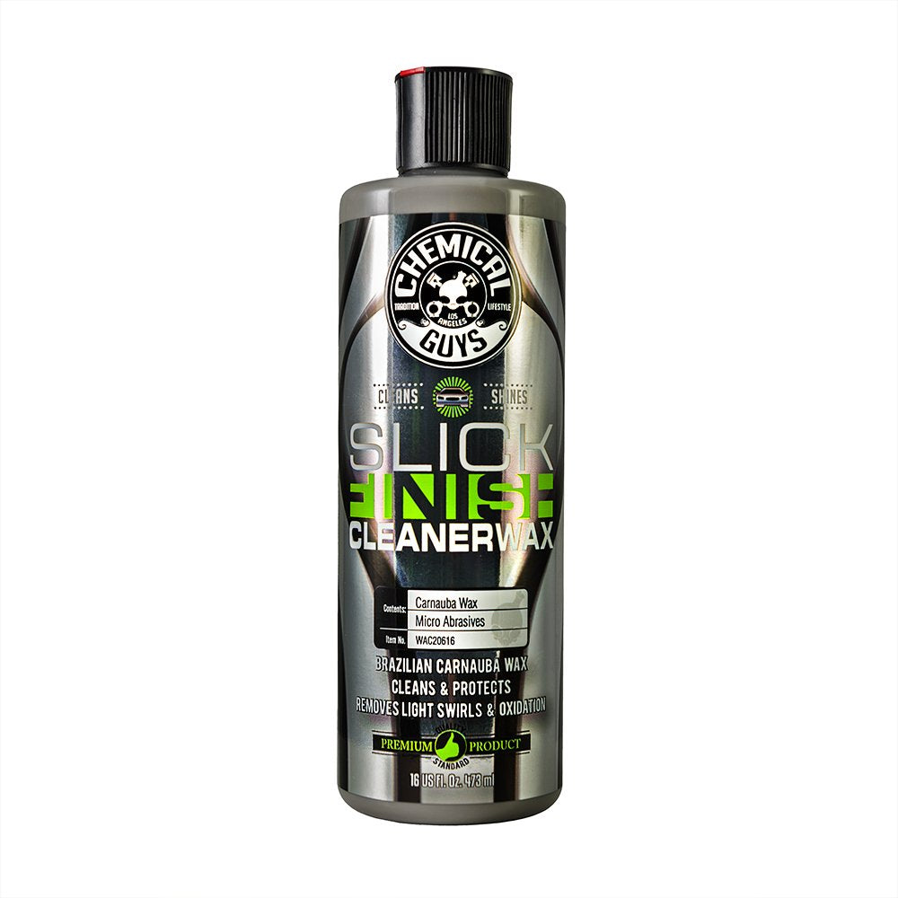 Chemical Guys front label showing product name and 16 oz size for clear identification