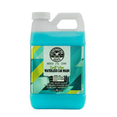 Chemical Guys bottle front label showing product name and size for clear identification and quick selection