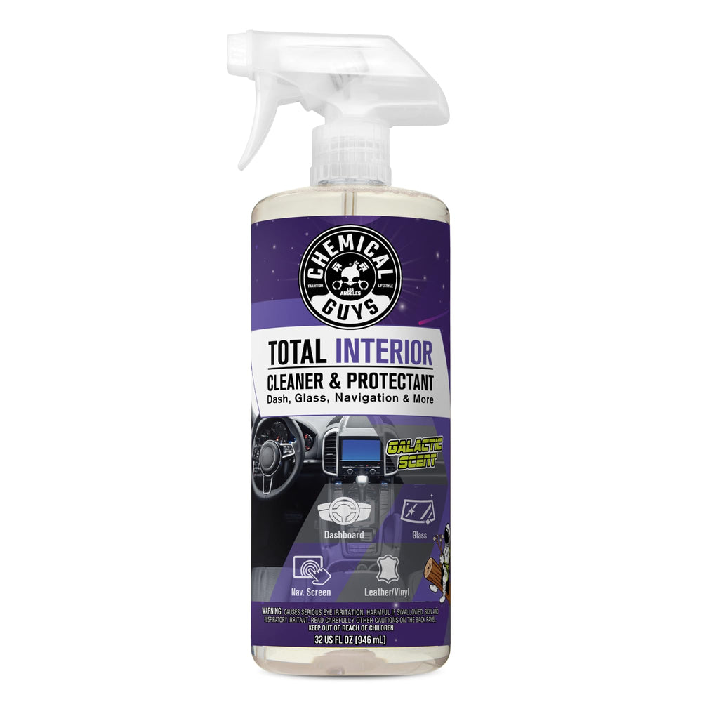 Chemical Guys front label showing product name and scent for clear identification and trust