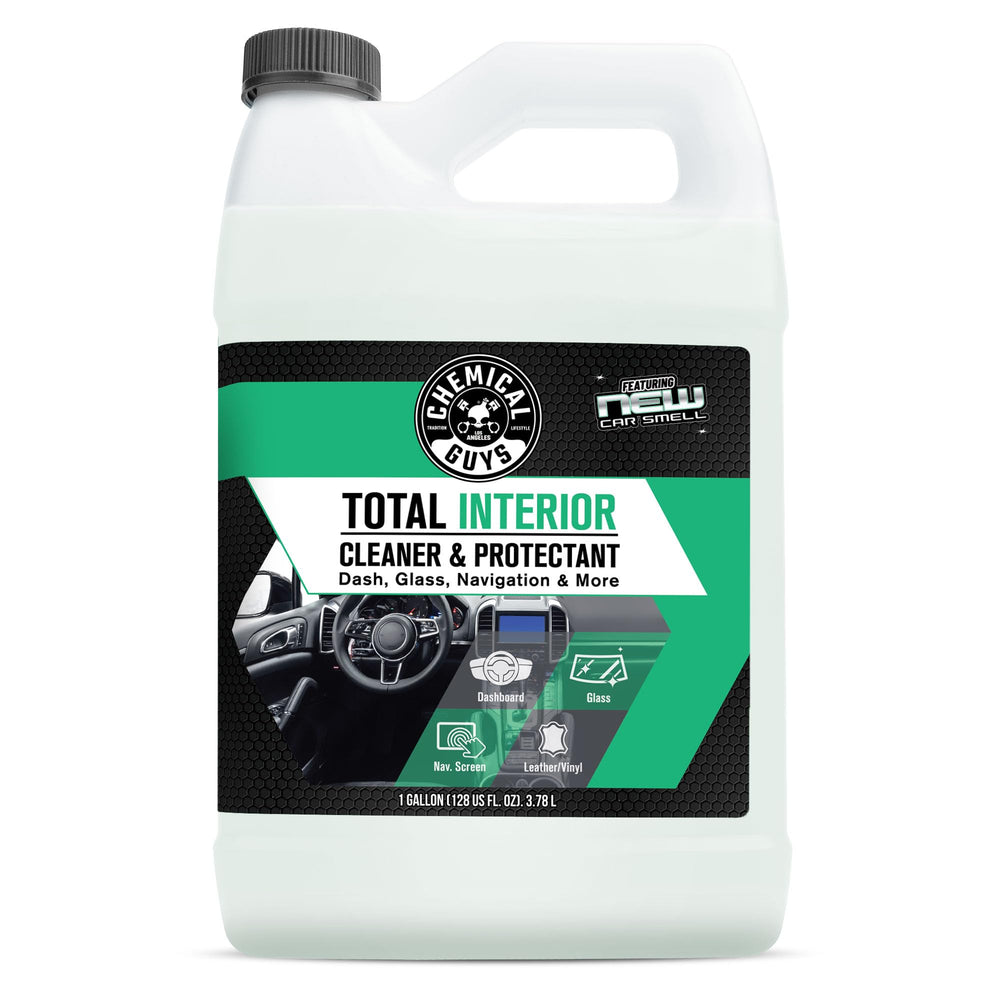 Chemical Guys front packaging showing 1 gallon and brand clarity benefit