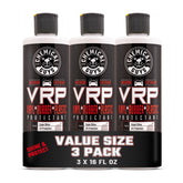 Chemical Guys front packaging showing three VRP bottles and product benefit