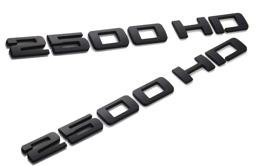 ChezMax 2500HD front view badge showing glossy finish and bold styling benefit