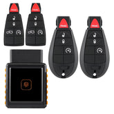 CHIJUIYZKEY IYZ-C01C front view showing buttons and compact design, easy replacement