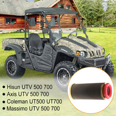 Chikia Hisun filter installed on a UTV illustrating easy swap and correct fit